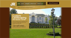 Desktop Screenshot of jrcustomlandscaping.com